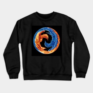 Fire and Ice Crewneck Sweatshirt